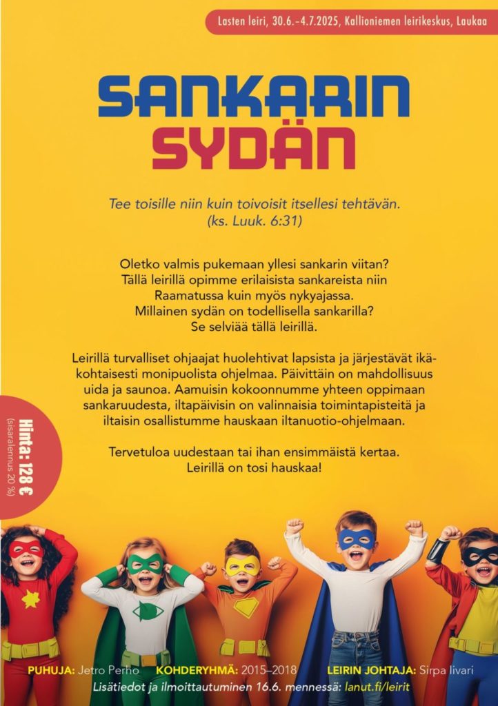 Leiri sankarin sydän mainos