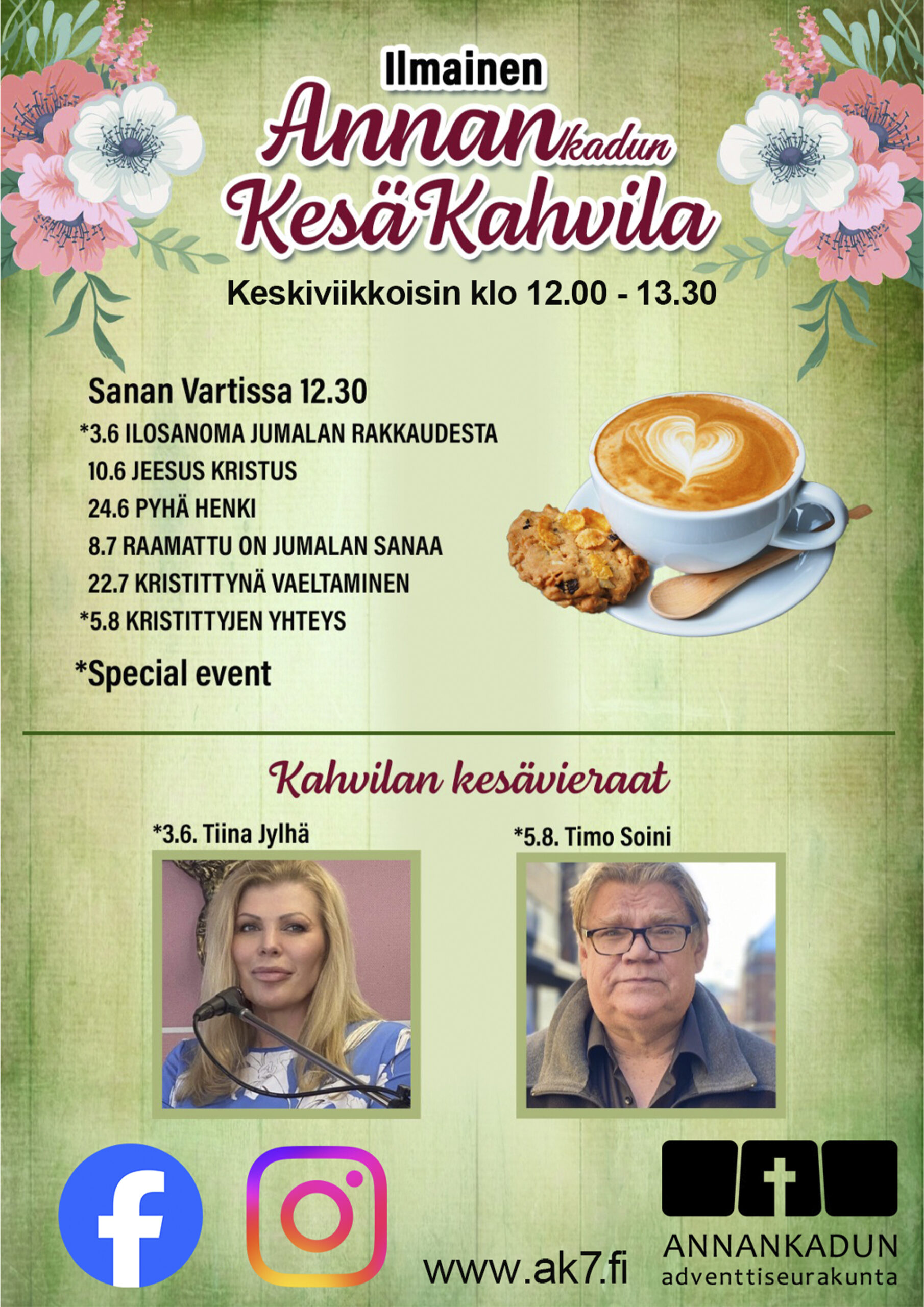 Keskiviikon kesäkahvila